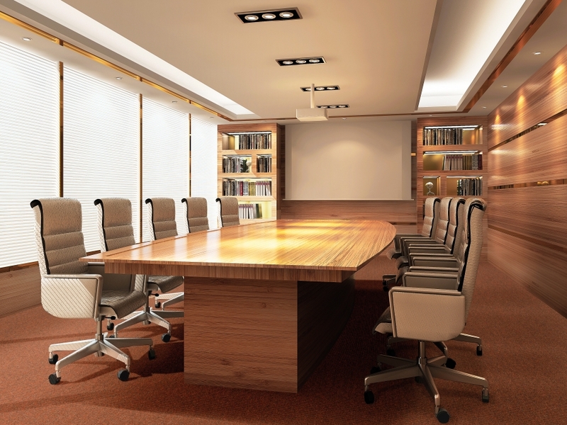 instalación de moqueta en salas de reunión