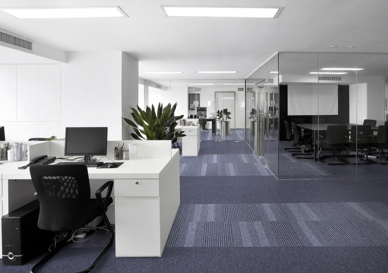 instalación en oficinas grandes